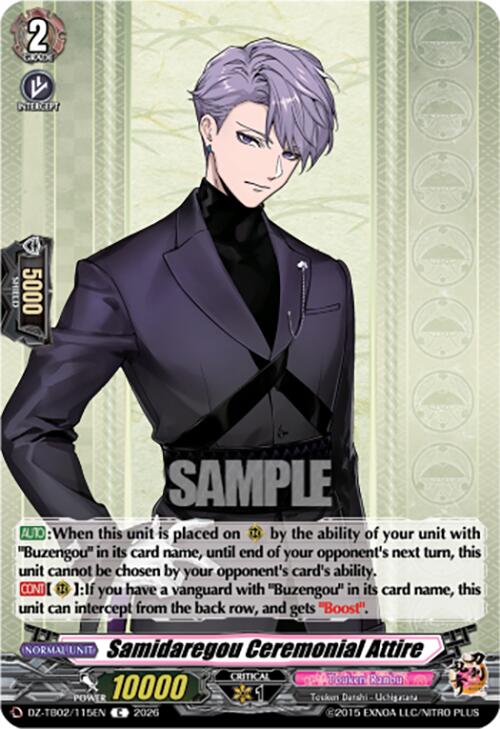 Samidaregou Ceremonial Attire (DZ-TB02/115EN) [Touken Ranbu: ONLINE 2026]