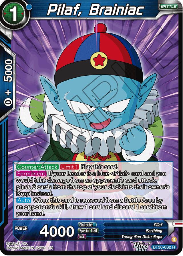 Pilaf, Brainiac (BT30-032) [Three Glorious Fighters]