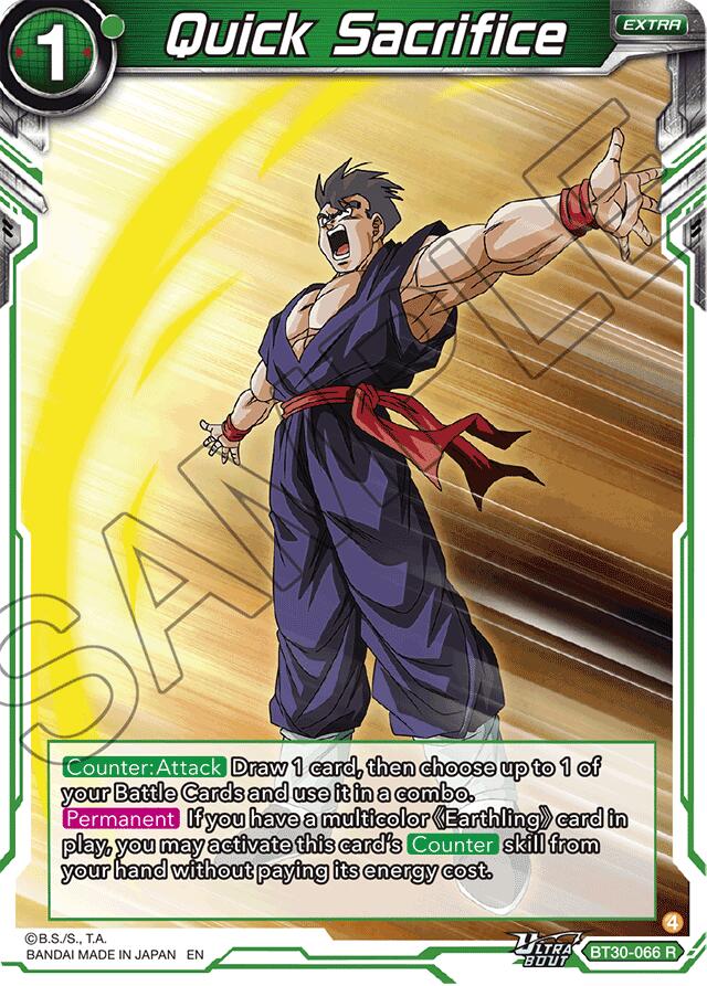 Quick Sacrifice (BT30-066) [Three Glorious Fighters]