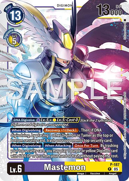 Mastemon [P-187] (Reprint) [Advanced Booster Digimon Generation]