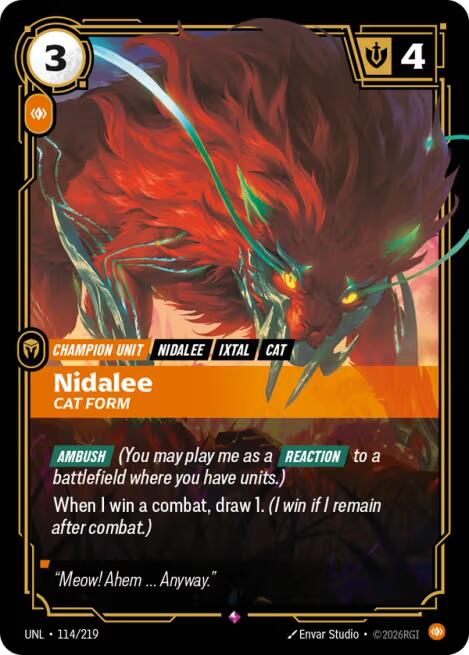 Nidalee - Cat Form
