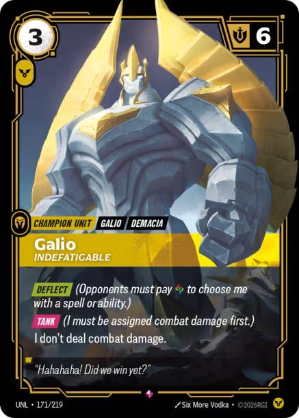 Galio - Indefatigable