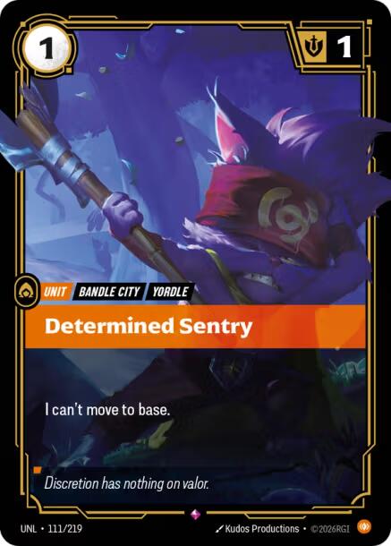 Determined Sentry
