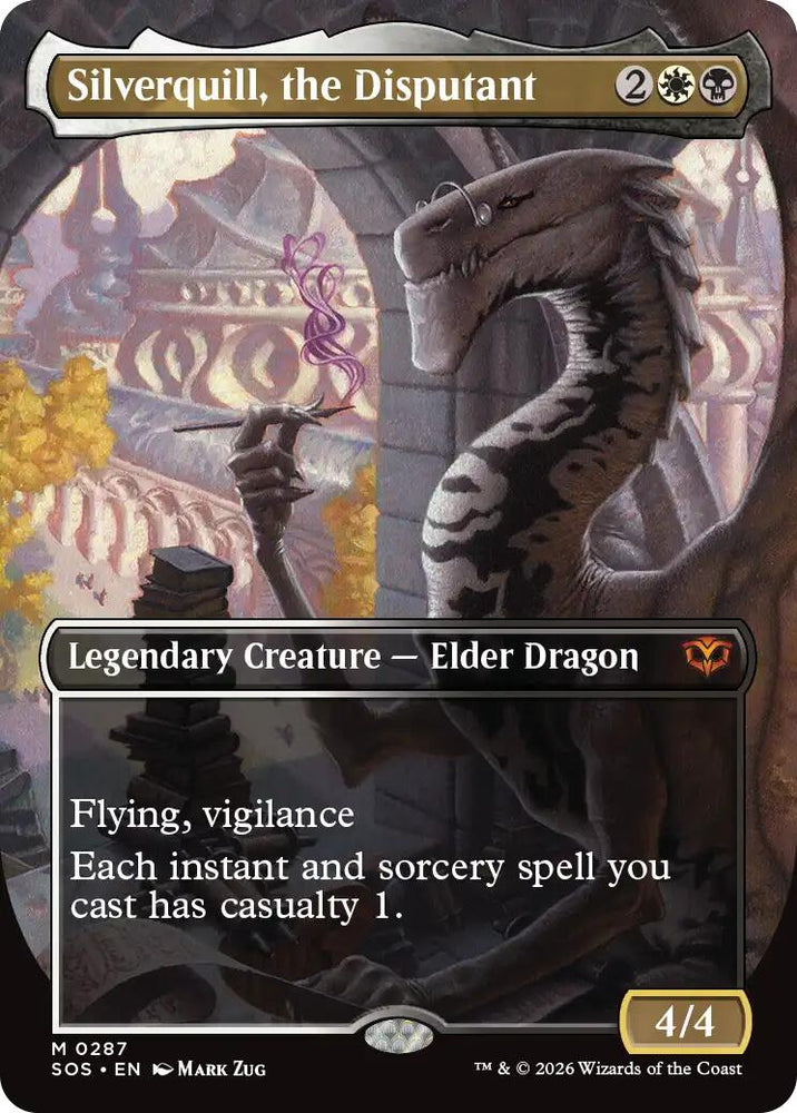 Silverquill, the Disputant (Borderless)