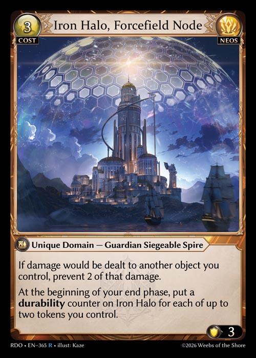 Iron Halo, Forcefield Node (365) [Radiant Origins]