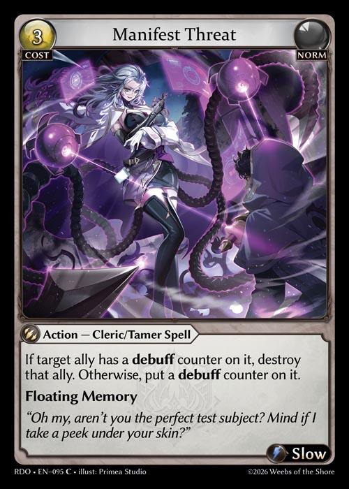 Manifest Threat (95) [Radiant Origins]