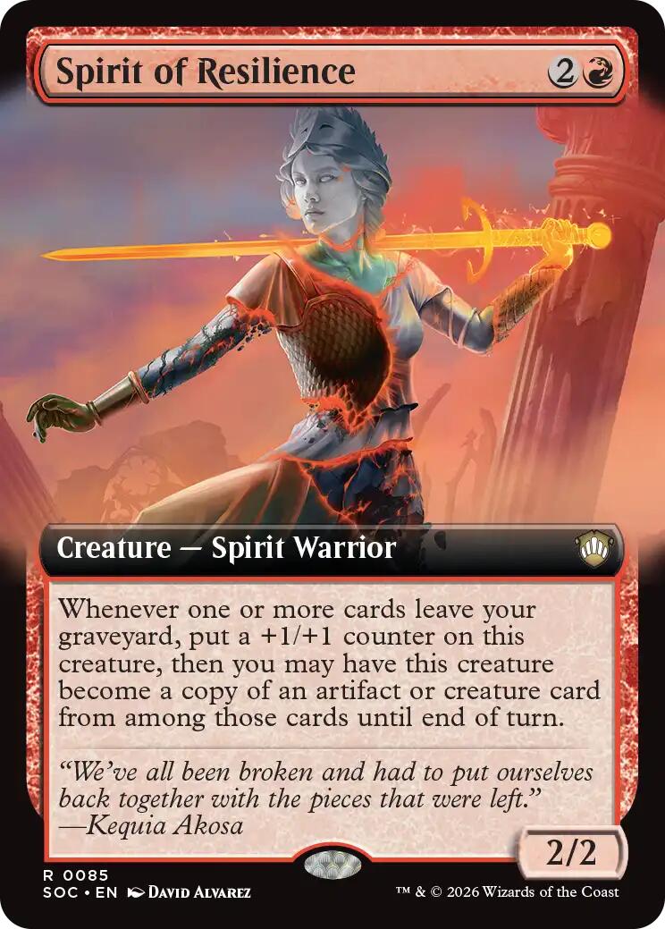 Spirit of Resilience (Extended Art)