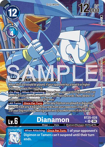 Dianamon [BT25-028] (Alternate Art) [Dual Revolution]