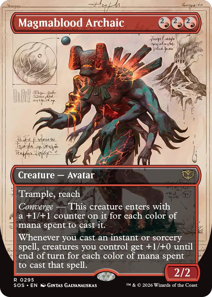 Magmablood Archaic (Borderless)