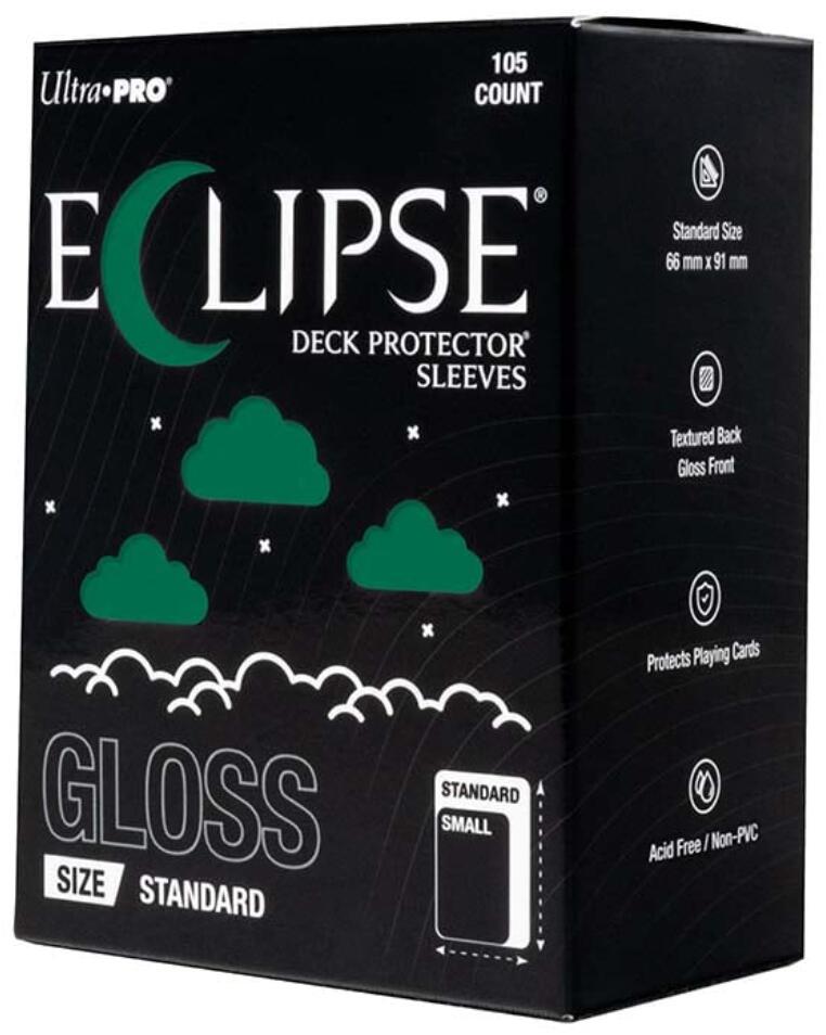 Eclipse Standard Gloss Deck Protector Sleeves - Forest Green (105-Pack)