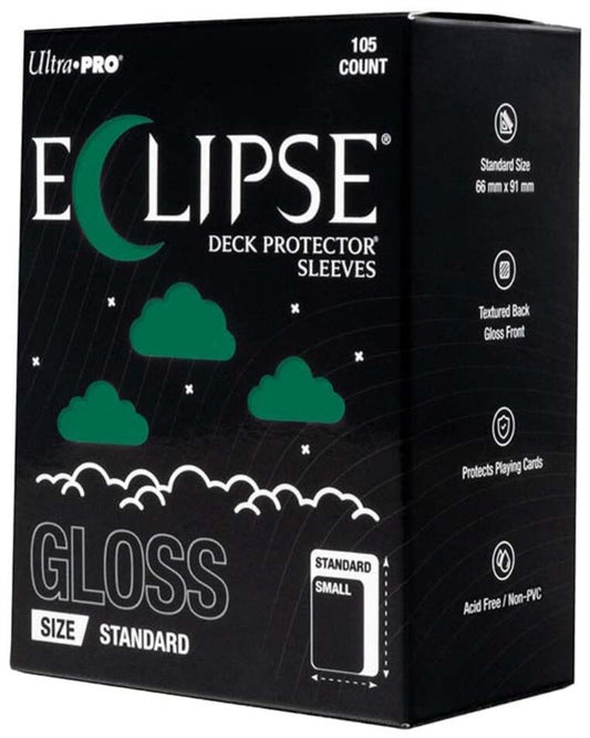 Eclipse Standard Gloss Deck Protector Sleeves - Forest Green (105-Pack)