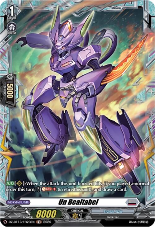 Un Bealtabel (DZ-BT13/FR23EN) [Parallactic Clash]