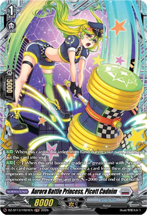 Aurora Battle Princess, Picott Cadnim (DZ-BT13/FR24EN) [Parallactic Clash]