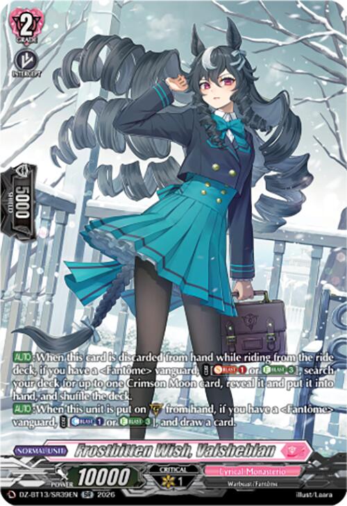 Frostbitten Wish, Valsheblan (DZ-BT13/SR39EN) [Parallactic Clash]