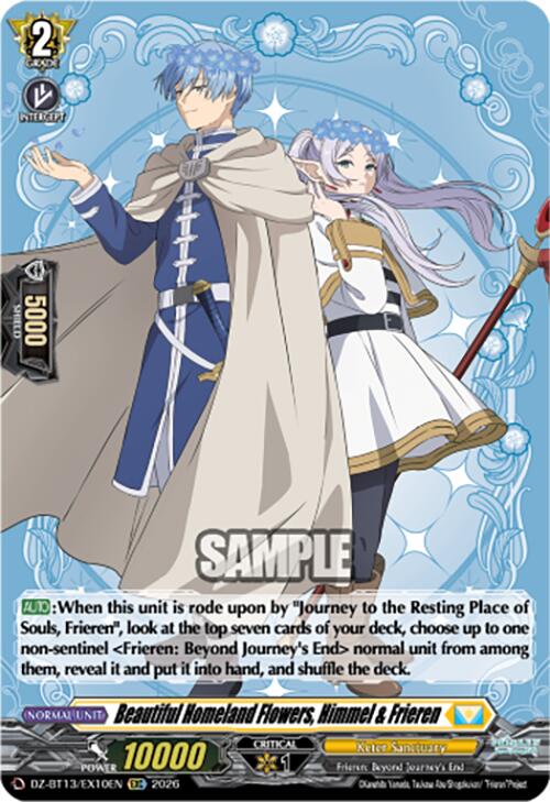Beautiful Homeland Flowers, Himmel & Frieren (DZ-BT13/EX10EN) [Parallactic Clash]