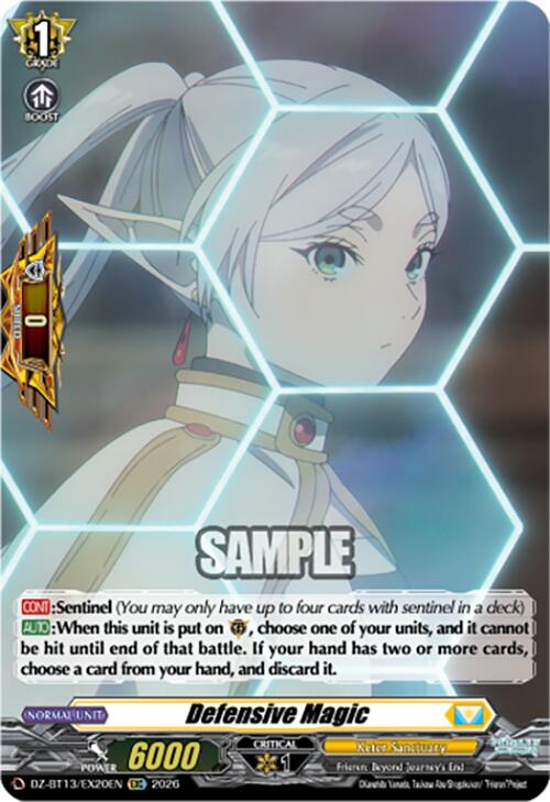 Defensive Magic (DZ-BT13/EX20EN) [Parallactic Clash]