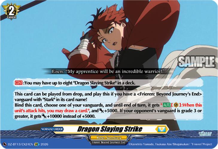 Dragon Slaying Strike (DZ-BT13/EX24EN) [Parallactic Clash]
