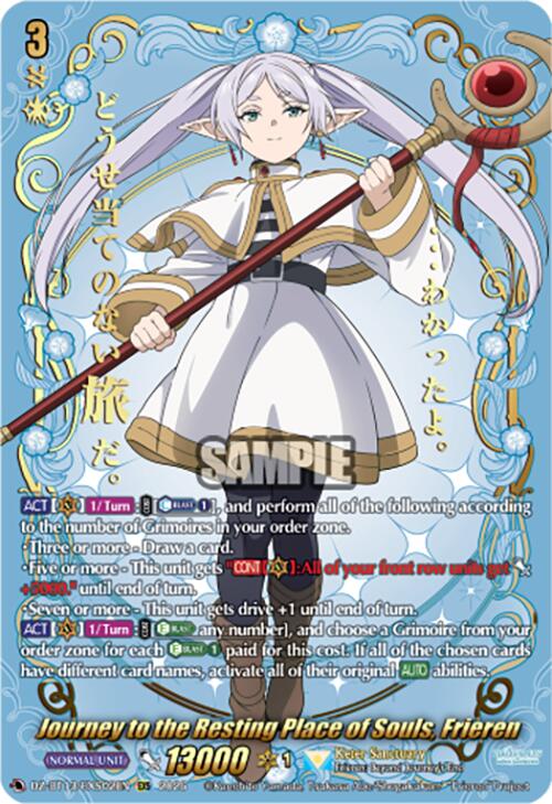 Journey to the Resting Place of Souls, Frieren (DZ-BT13/EXS02EN) [Parallactic Clash]