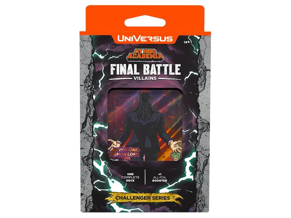 Challenger Series Deck: My Hero Academia - Final Battle (Villains)