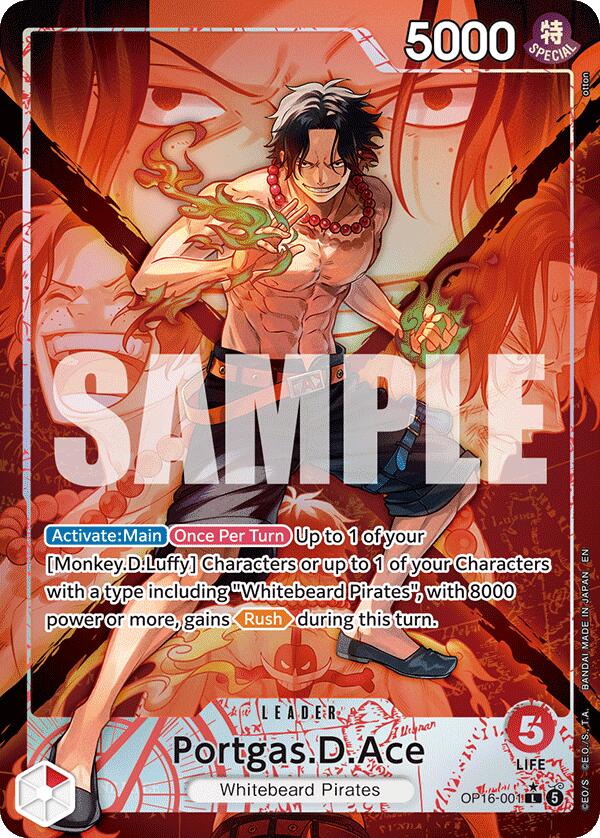 Portgas.D.Ace (001) (Alternate Art)