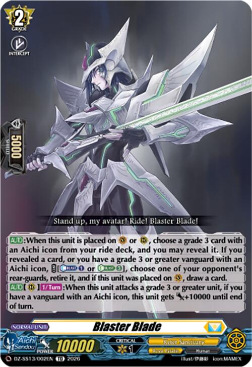 Blaster Blade (DZ-SS13/002EN) [Blaster Blade Start Deck]