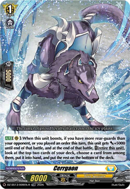 Cerrgaon (TDR) (DZ-SS13/009EN-R) [Blaster Blade Start Deck]