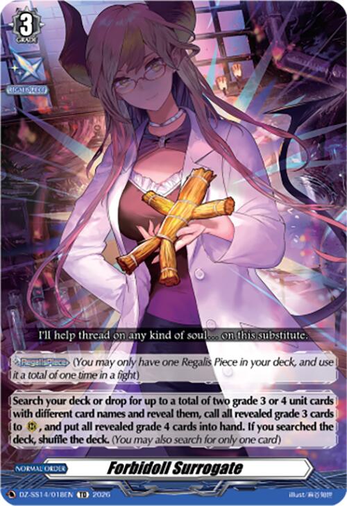 Forbidoll Surrogate (DZ-SS14/018EN) [Dragonic Overlord Start Deck]