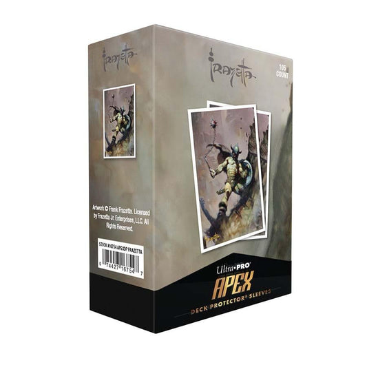 Apex Deck Protector Sleeves: Warrior with Ball and Chain by Frank Frazetta (105-Pack)