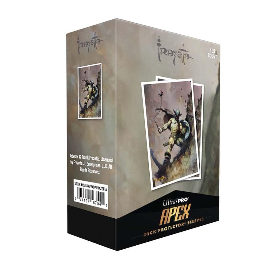 Apex Deck Protector Sleeves: Warrior with Ball and Chain by Frank Frazetta (105-Pack)