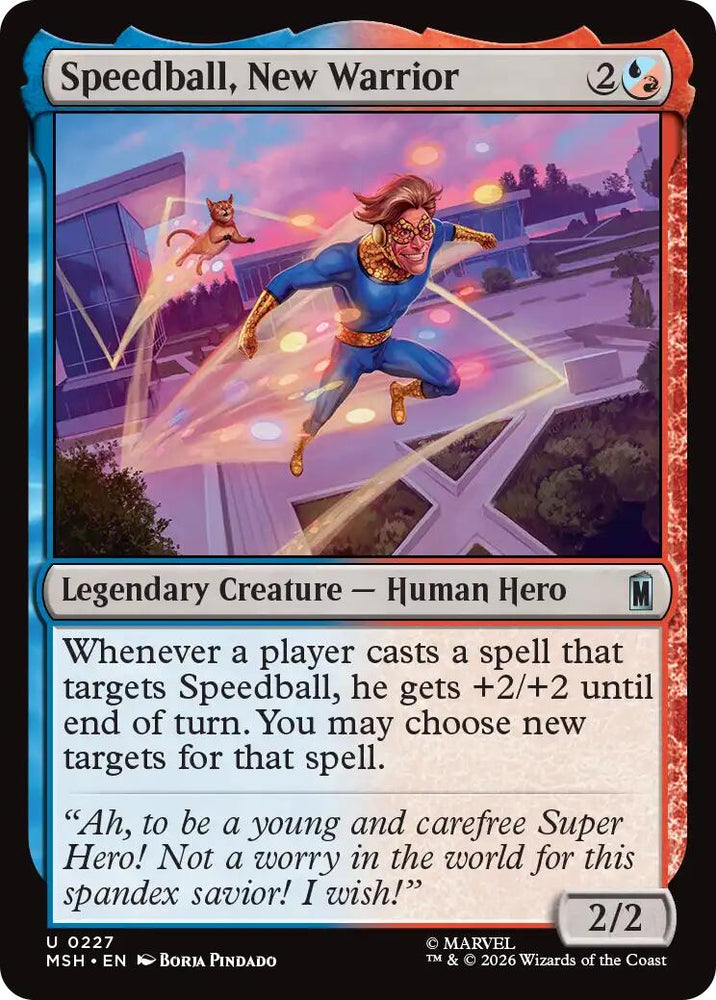Speedball, New Warrior