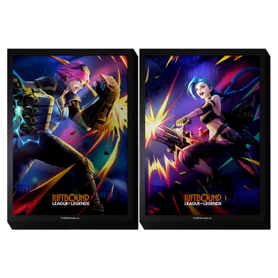 Riftbound: League of Legends Sleeves - Vi vs Jinx