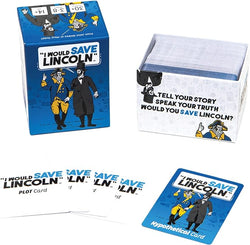 "I Would Save Lincoln": A Party Game of Wholesome Hypotheticals