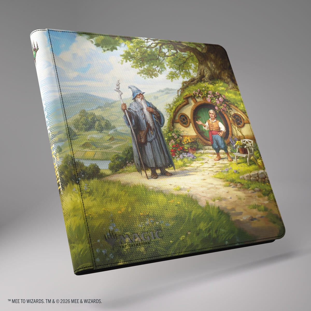Magic: The Gathering The Hobbit Zip-Up Album 24-Pocket Side-Loading - The Shire