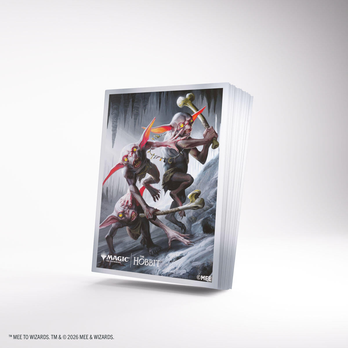 Magic: The Gathering The Hobbit Premium Art Sleeves - Goblin Army Token