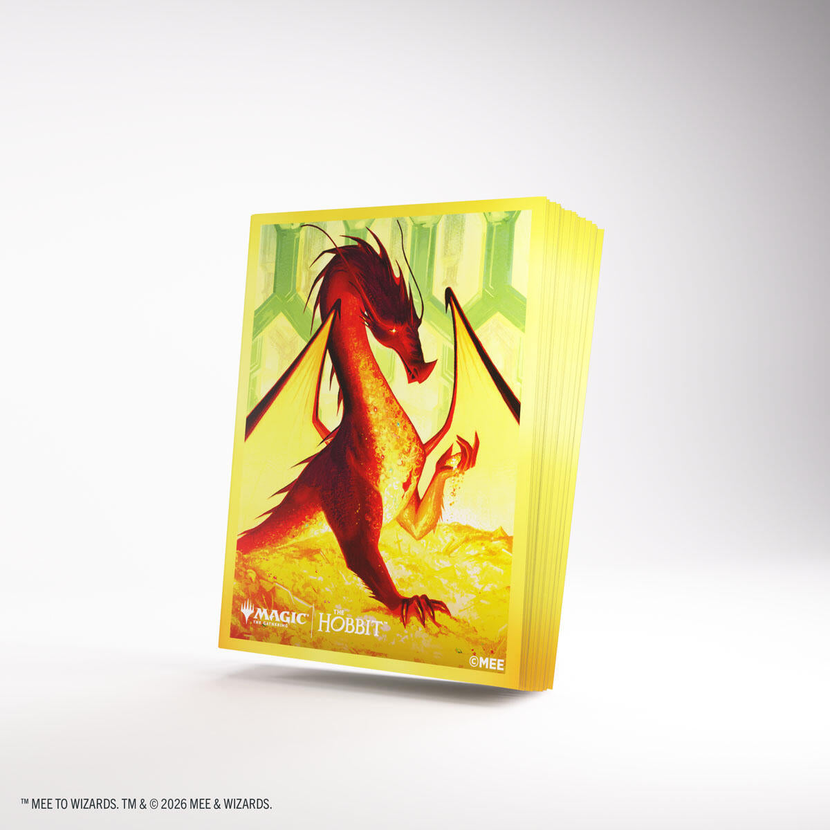 Magic: The Gathering The Hobbit Premium Art Sleeves - Smaug The Golden