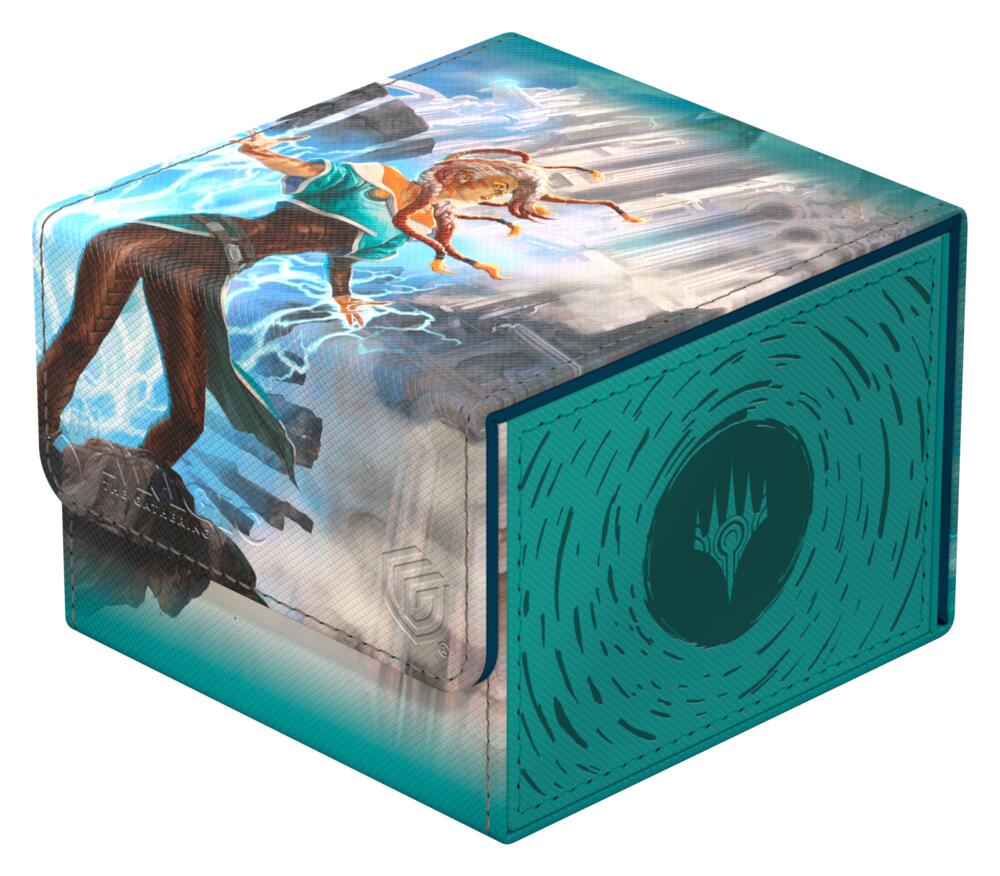 Magic: The Gathering Reality Fracture Sidewinder 133+ Xenoskin Deck Box - Tam Beleren, Conflicted - Ultimate Guard Deck Boxes