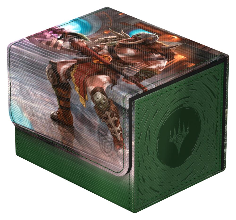 Magic: The Gathering Reality Fracture - Sidewinder 100+ Xenoskin Deck Box - Garruk Uncursed - Ultimate Guard Deck Boxes