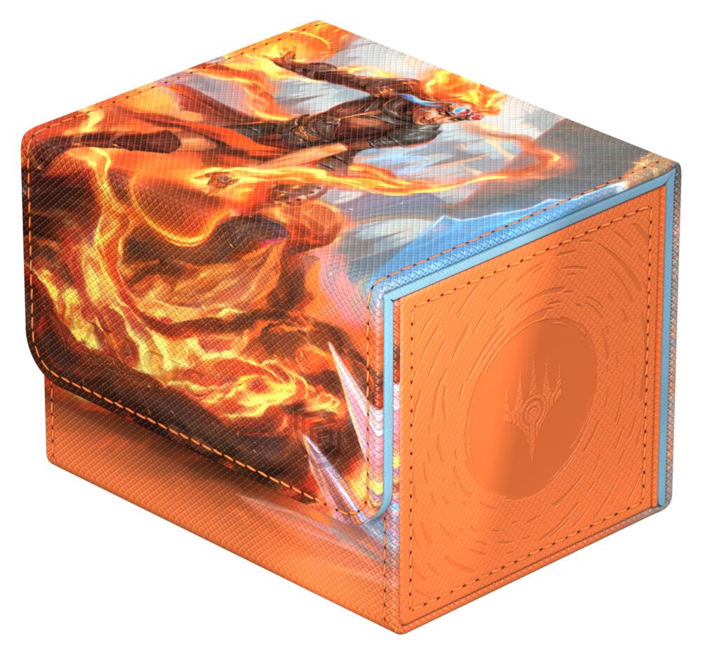Magic: The Gathering Reality Fracture - Sidewinder 100+ Xenoskin Deck Box - Chandra, Torch of Defiance - Ultimate Guard Deck Boxes