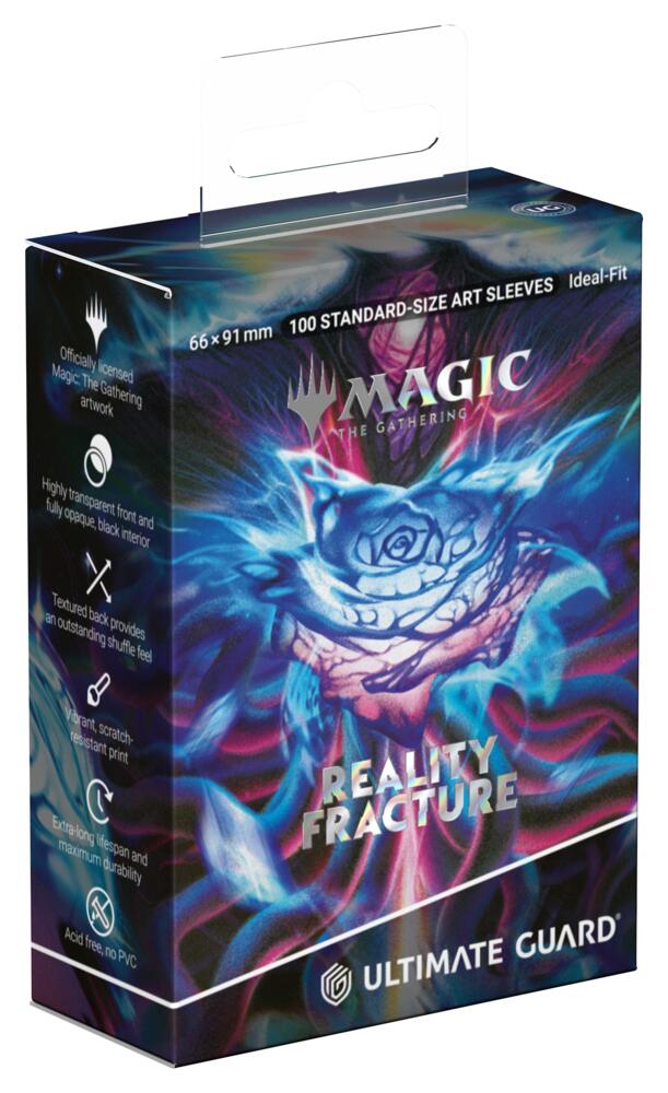Magic: The Gathering: Reality Fracture Art Sleeves - Colorless Mythic (100-Pack) - Ultimate Guard Card Sleeves