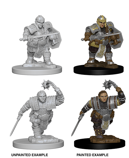 Dungeons & Dragons - Nolzur's Marvelous Miniatures: Dwarf Fighter