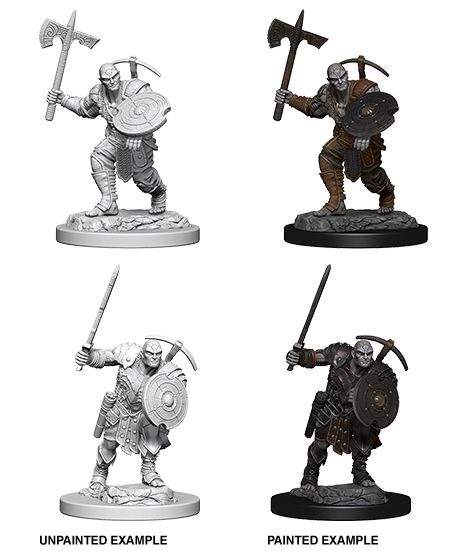 Dungeons & Dragons - Nolzur's Marvelous Miniatures: Earth Genasi Fighter