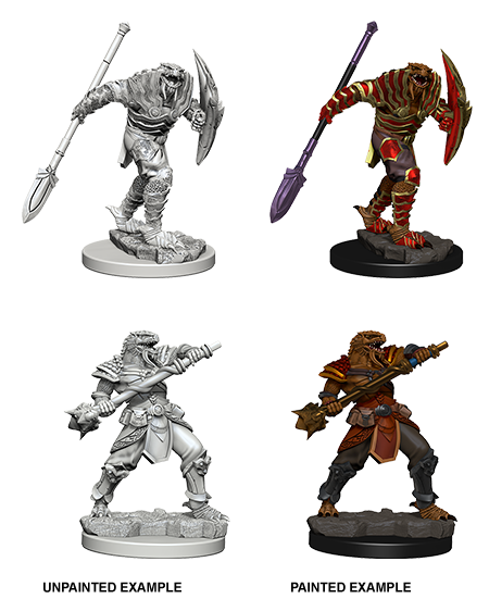 Dungeons & Dragons - Nolzur's Marvelous Miniatures: Dragonborn Fighter with Spear