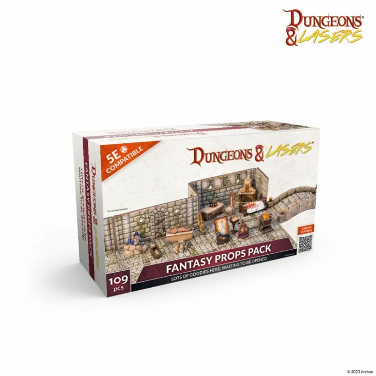 Dungeons & Lasers - Frantasy Props Pack Miniatures
