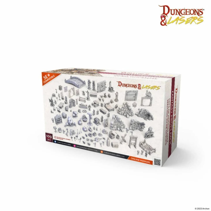Dungeons & Lasers - Frantasy Props Pack Miniatures