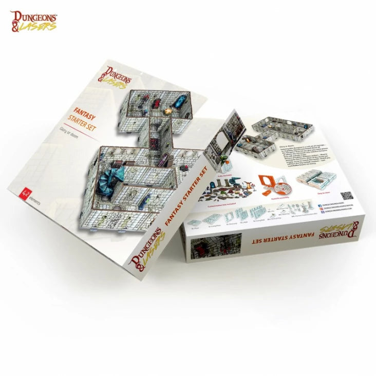 Dungeons & Lasers - Fantasy Starter Miniature Set