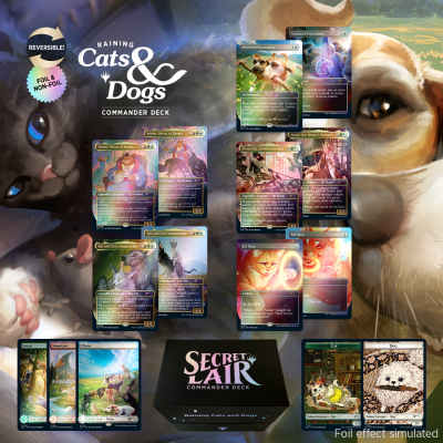 Magic: The Gathering Secret Lair Commander Deck: Raining Cats and Dogs