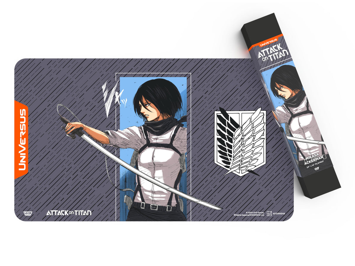 Universus: Attack on Titan - Mikasa Ackerman Playmat