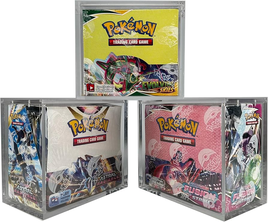 Acrylic Booster Box Case