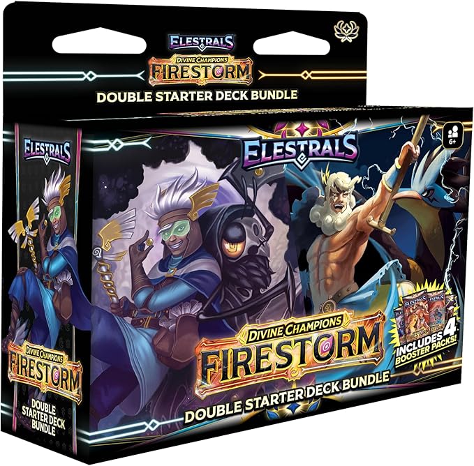 Elestrals: Divine Champions FireStorm Double Starter Deck Bundle