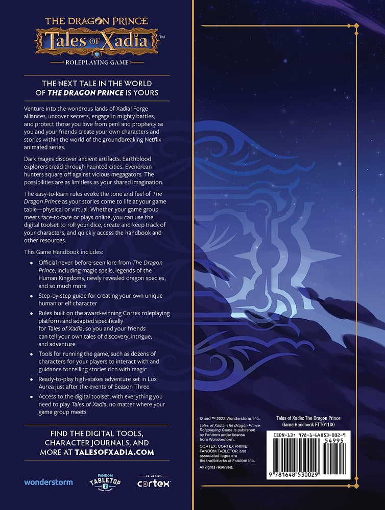 Tales of Xadia: The Dragon Prince Roleplaying Game